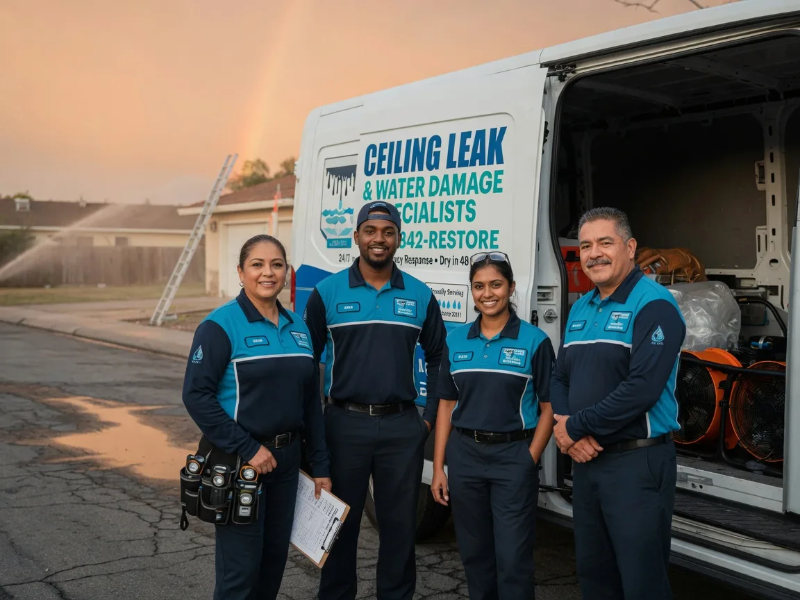 Ceiling Leak Cleanup company in Bellevue, OH