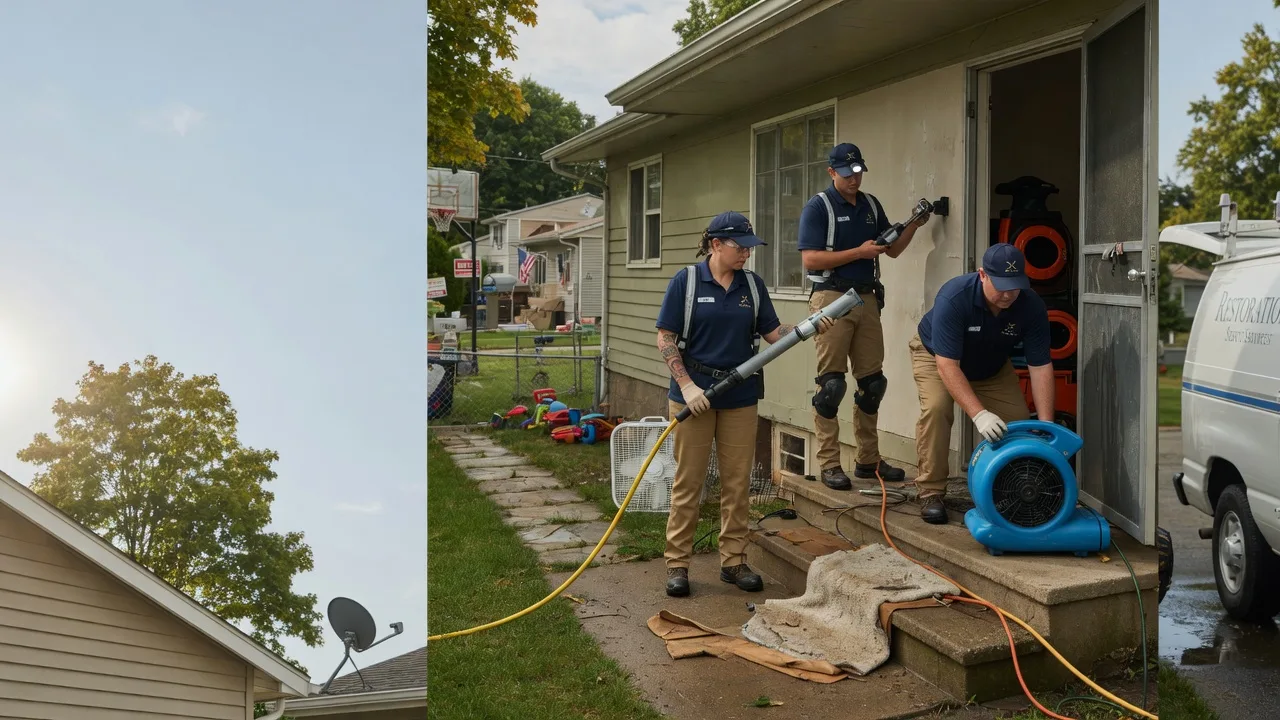 Crawl Space Water Removal in Bellevue, OH near me