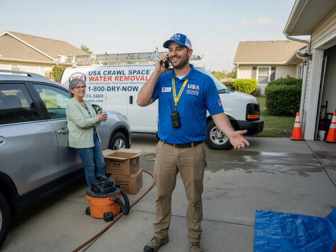 Crawl Space Water Removal Bellevue, OH FAQs